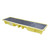4 Drum In-Line Poly Spill Pallet, Yellow (5102-YE)