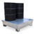 Ultra-Spill Pallet® Steel Model P4, 4 Drum, Gray