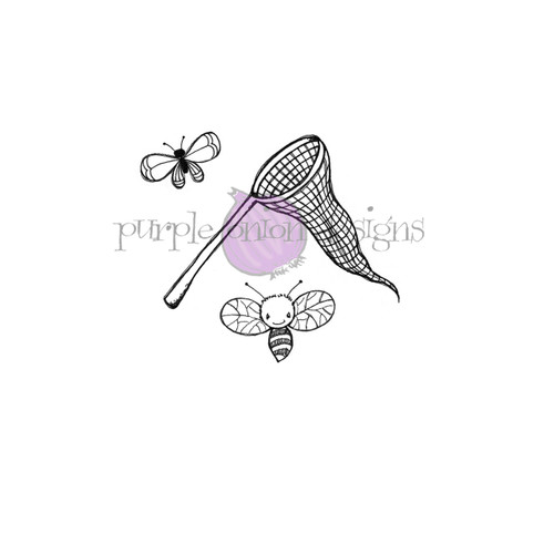 Stacey Yacula Studio - Net, Butterfly & Bee - Purple Onion Designs