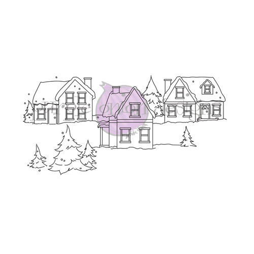 Holly Mabutas - Winter Neighborhood