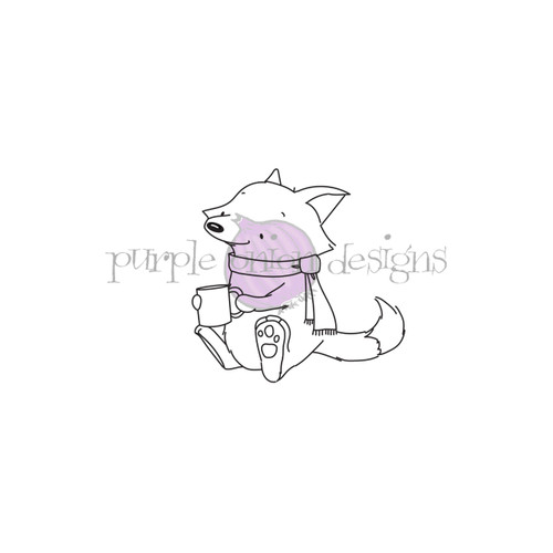 Holly Mabutas - Finn (fox holding mug)