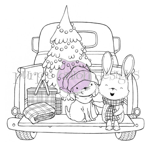 Stacey Yacula - Trixi & Cuddles (truck with bunny & dog)