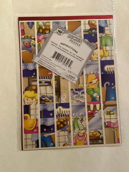 Sticker Puzzle Book