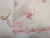 Tallit Set Pink Flowers, Sheer, Women's