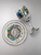 Jerusalem of Gold Kiddush Cup & Saucer