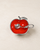 Red Apple-Shaped Honey Dish with Spoon - Small