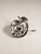 Polished Apple Honey Dish with Coordinating Spoon - Nickel