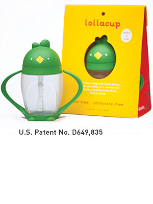 Lollacup: Weighted Straw Sippy Cup - Made in USA - As seen on