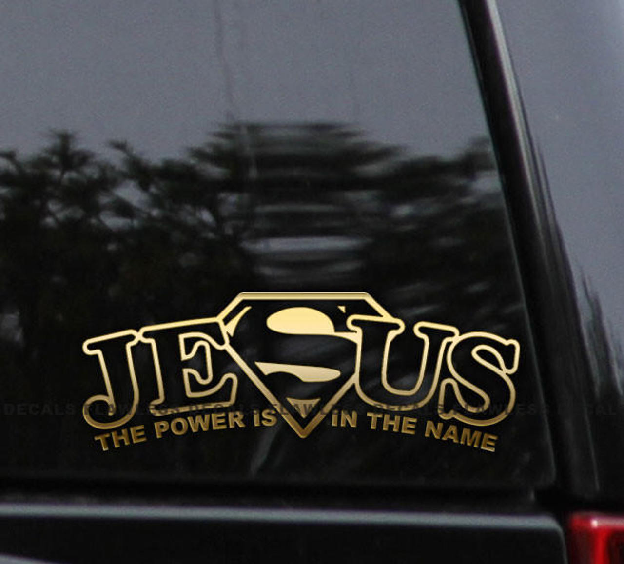 Powered By God Sticker - Religious Stickers