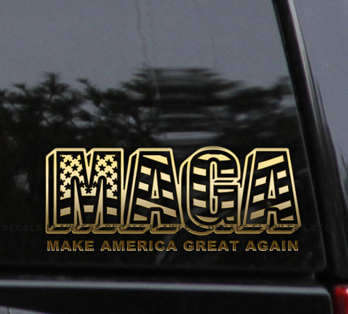 Flawless Vinyl Decal Stickers MAGA Make America Great Again Vinyl Decal Sticker