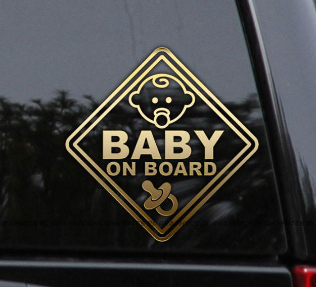 Flawless Vinyl Decal Stickers Baby On Board Vinyl Decal Sticker