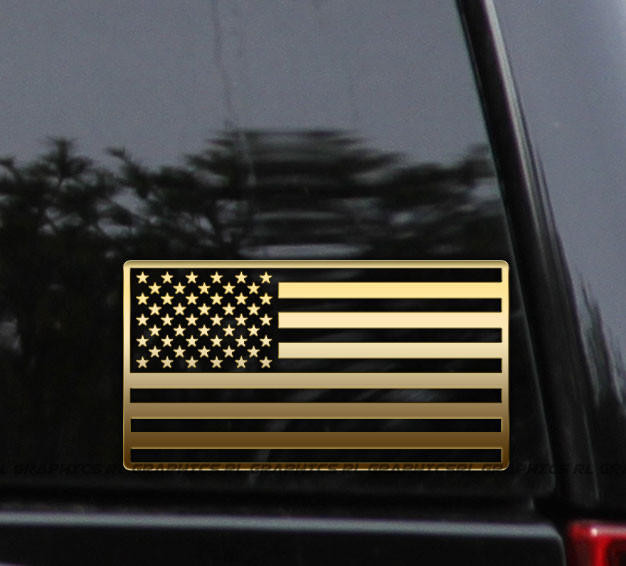 Flawless Vinyl Decal Stickers American Flag Decal Sticker