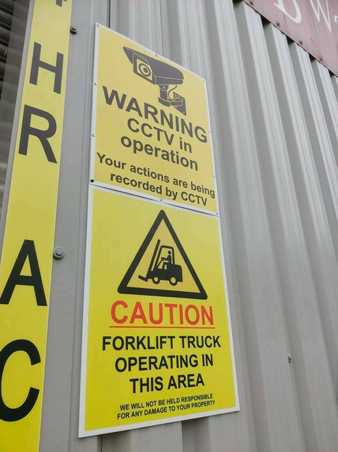 300 x 600mm Foamex Signs