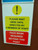 600 x 1200mm Foamex Signs