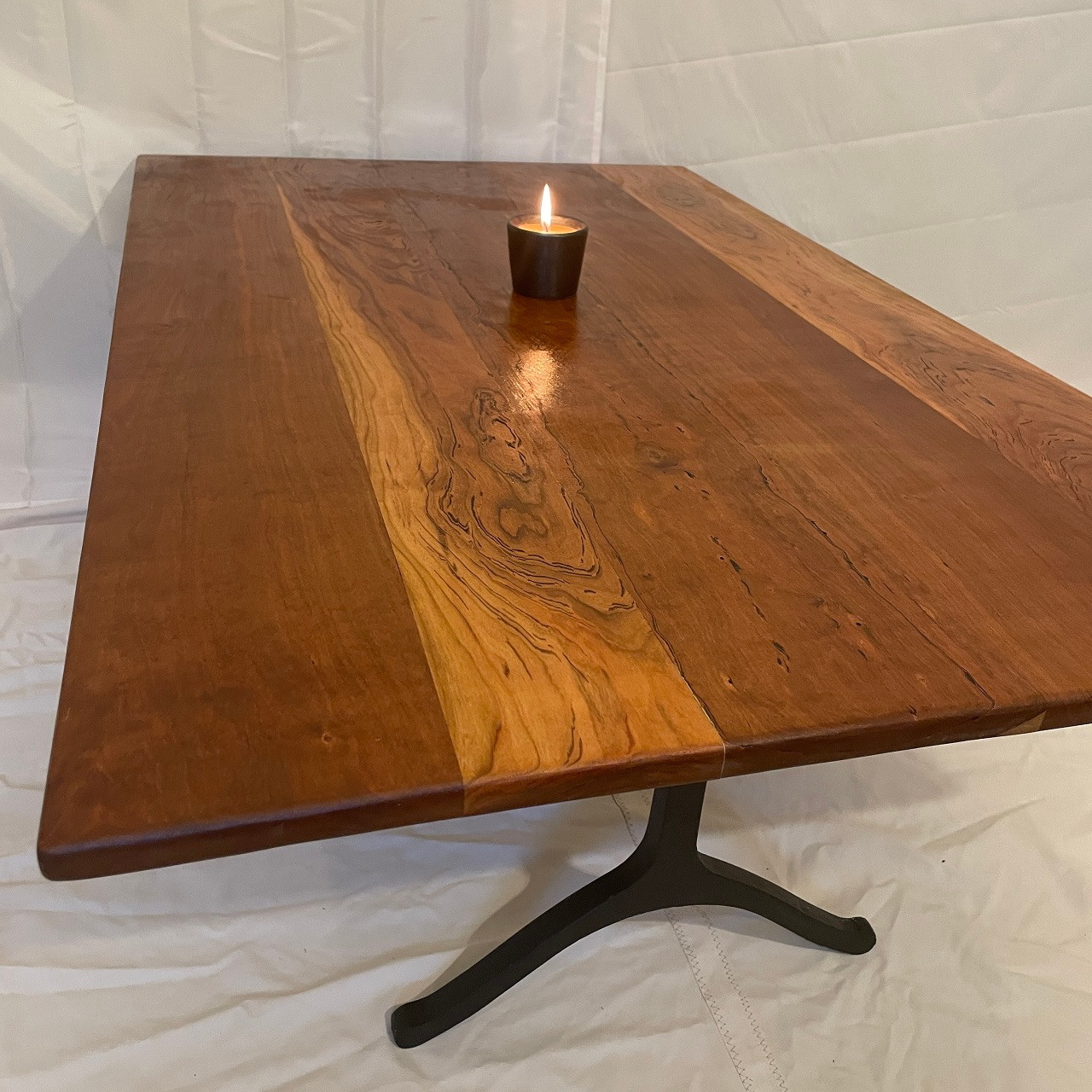 Solid Wood Coffee Table | Handcrafted Cherry | Treeboard