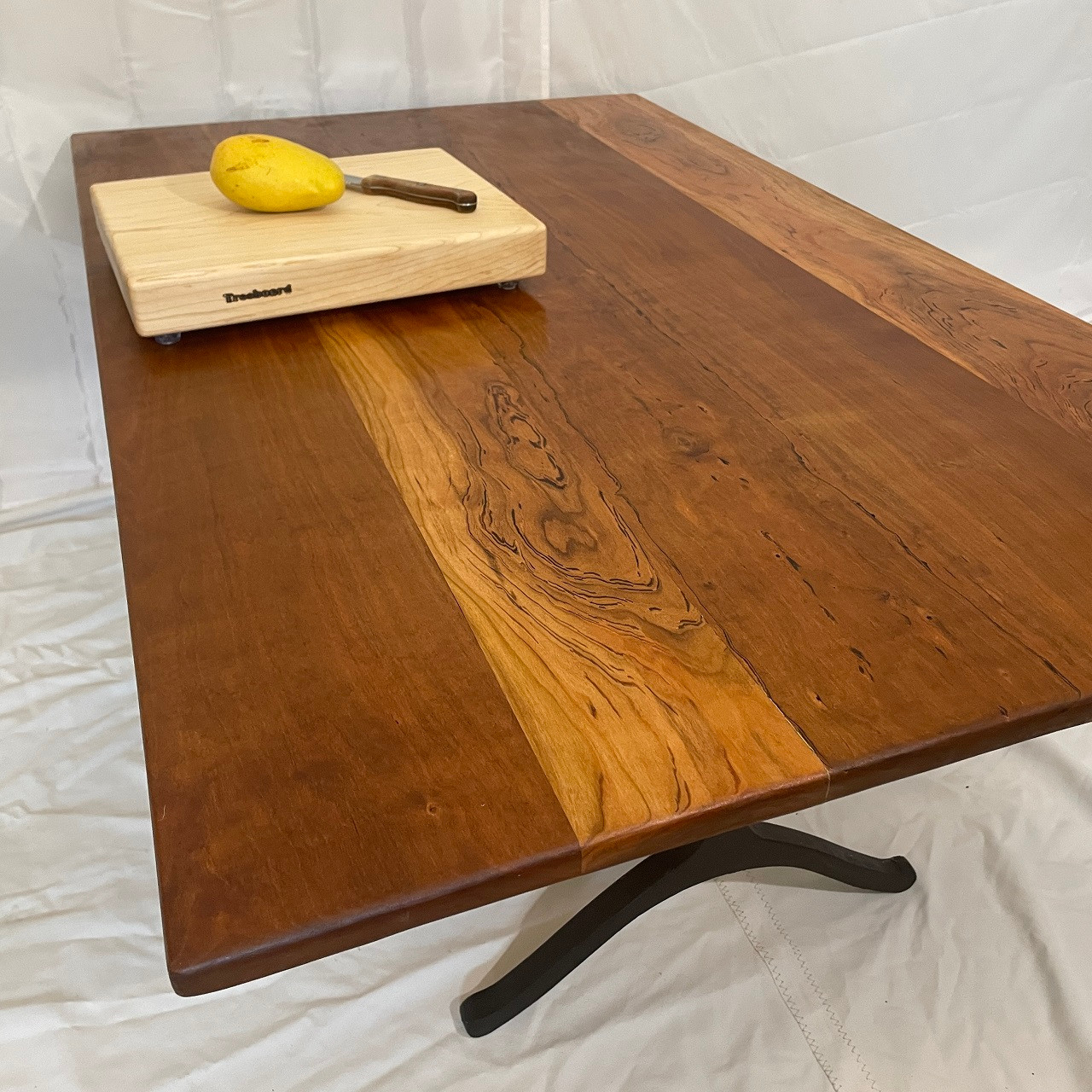 Solid Wood Coffee Table | Handcrafted Cherry | Treeboard
