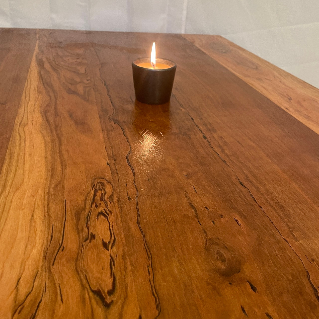 Solid Wood Coffee Table | Handcrafted Cherry | Treeboard