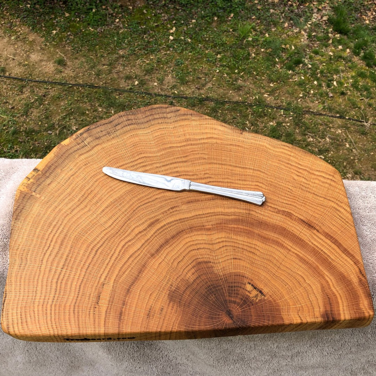 big wooden cutting board