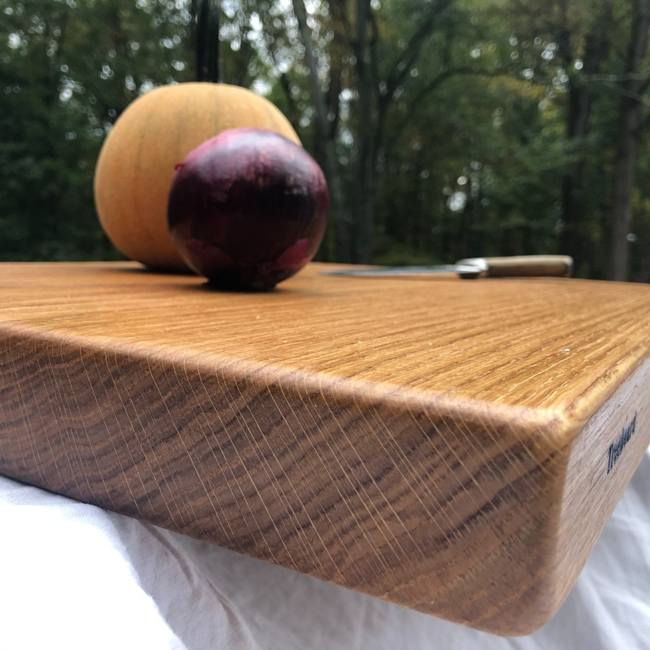 Profile Wooden Chopping Board for Meat, Large - Beech Wood