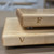 Small and medium maple cutting board by Treeboard with engraving