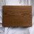 Our biggest chopping block yet is hewn from a solid slab of white oak and finished with raw linseed oil and Treeboard's exclusive board balm, made with linseed oil and carnauba wax.