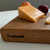 Small white oak cutting board by Treeboard with Stilton cheese.