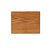 Medium oak chopping board by Treeboard, top view. These cutting boards are organic. made of one piece of wood with no glue or petroleum products.