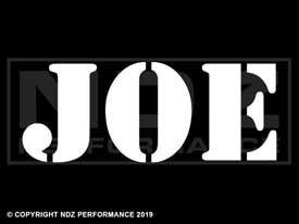 1081 - Names Joe