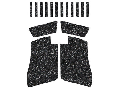 NDZ Textured Pistol Grip for Glock 42 - Black Granulate - Complete Kit