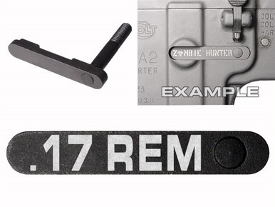 NDZ AR-15 SW 15-22 Black Magazine Catch 17 REM