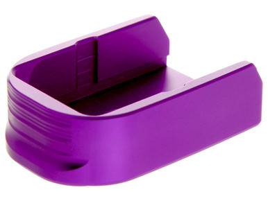 NDZ Purple Magazine Plate for Glock 30 10 Round Magazine - Angled View