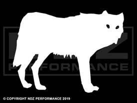 1372 - Wolf Silhouette