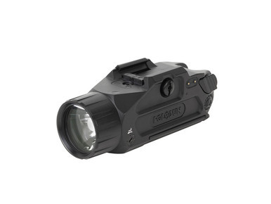 Holosun P.ID Plus Weapon Mounted Green Laser Light, Black - Angled View Front