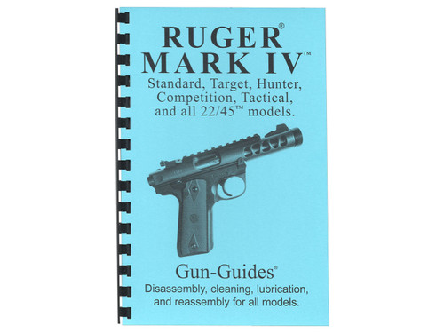 Gun Guides for Ruger Mark 4 Series Pistol - Front Cover