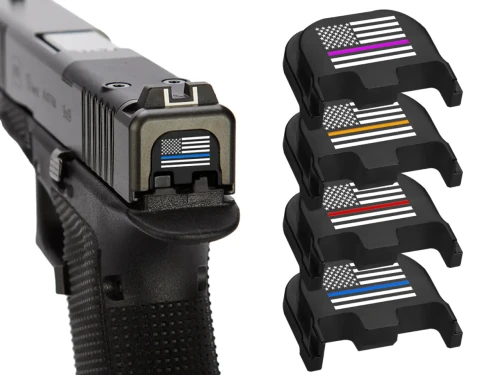 NDZ for Glock Gen 6 Rear Slide Cover Plate Thin Line Series - Multiple Variations