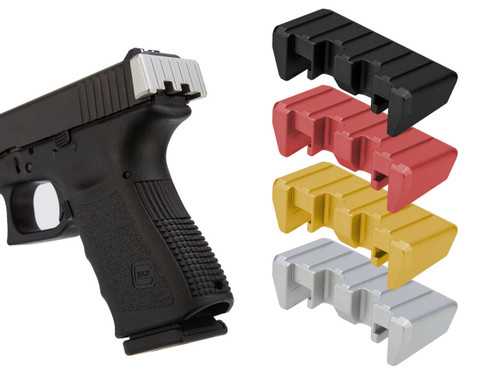 NDZ Slide Racker Plate for Glock Gen 1-5, Textured-Main