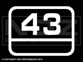 1195 - G 43 Model Logo
