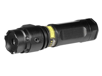 Leapers UTG Combat Tactical Green Laser Sight With Picatinny Mount Matte SCP-LS279 - Angled View