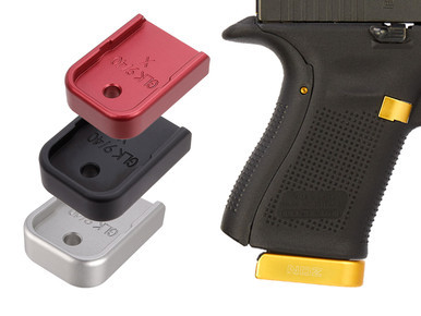 NDZ Glock Gen 1-5 Extra Thick Magazine Floor Plate - Multiple Colors