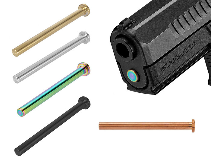 NDZ CZ P-10 C Stainless Steel Guide Rod - Multiple Colors