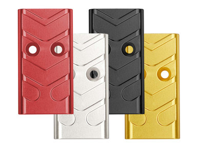 NDZ Glock Gen 4-5 & Crossover MOS Optic Cover Plate Aluminum, Aspis Cut - Multiple Colors