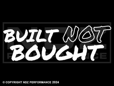 2138 - Built Not Bought