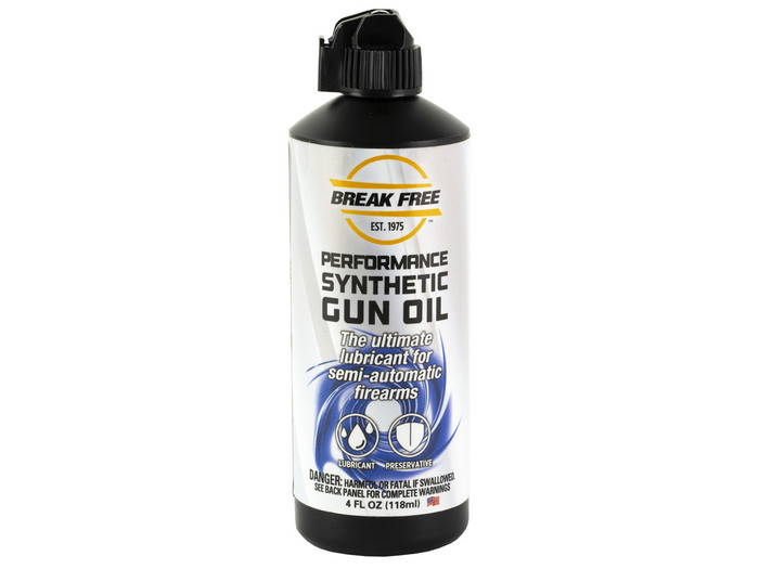 Break Free Performance Synthetic Gun Oil, 4 oz. - Container
