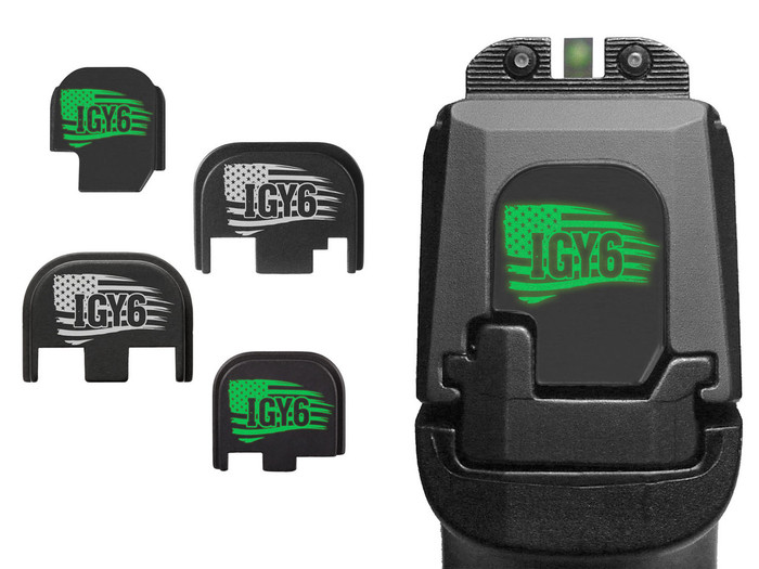 NDZ Limited Edition I Got Your 6 Veterans Day Rear Slide Cover Plates - Multiple Variations