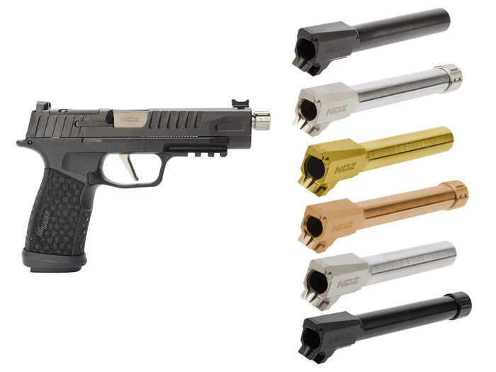 NDZ Sig P365 Fuse Barrel, Threaded and Non-Threaded - Multiple Variations