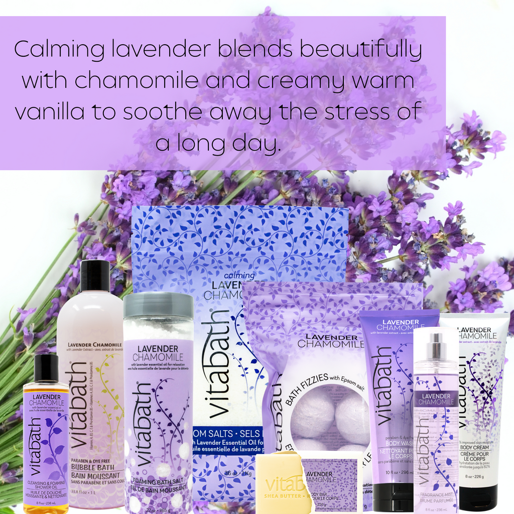 Lavender Chamomile Bubble Bath Spa Product Vitabath