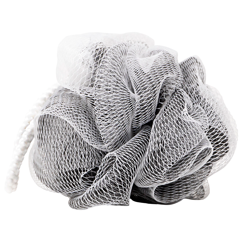 Gray/White Bath & Shower Pouf 30g Vitabath®