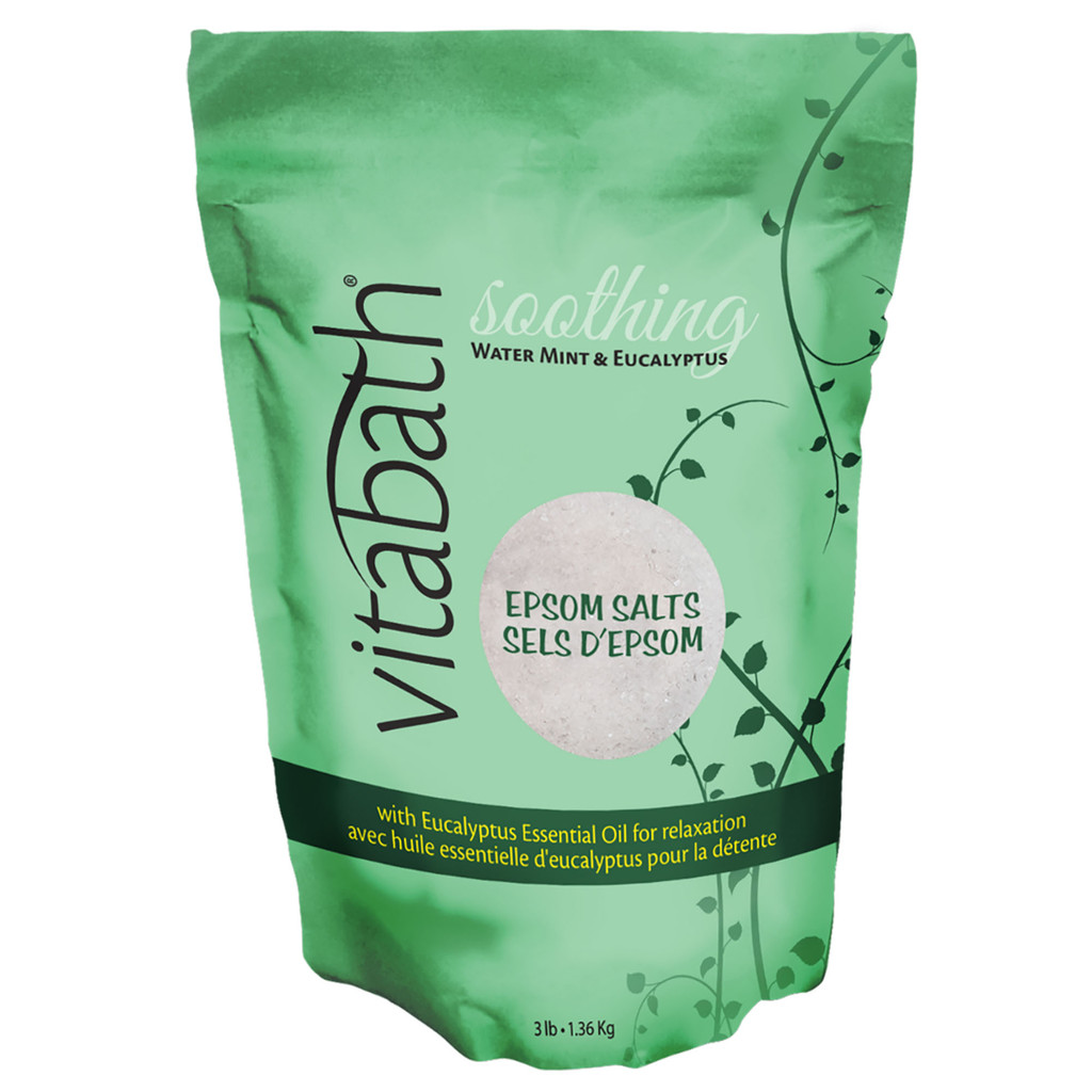 Water Mint & Eucalytpus Epsom Salts Vitabath Bath and Body