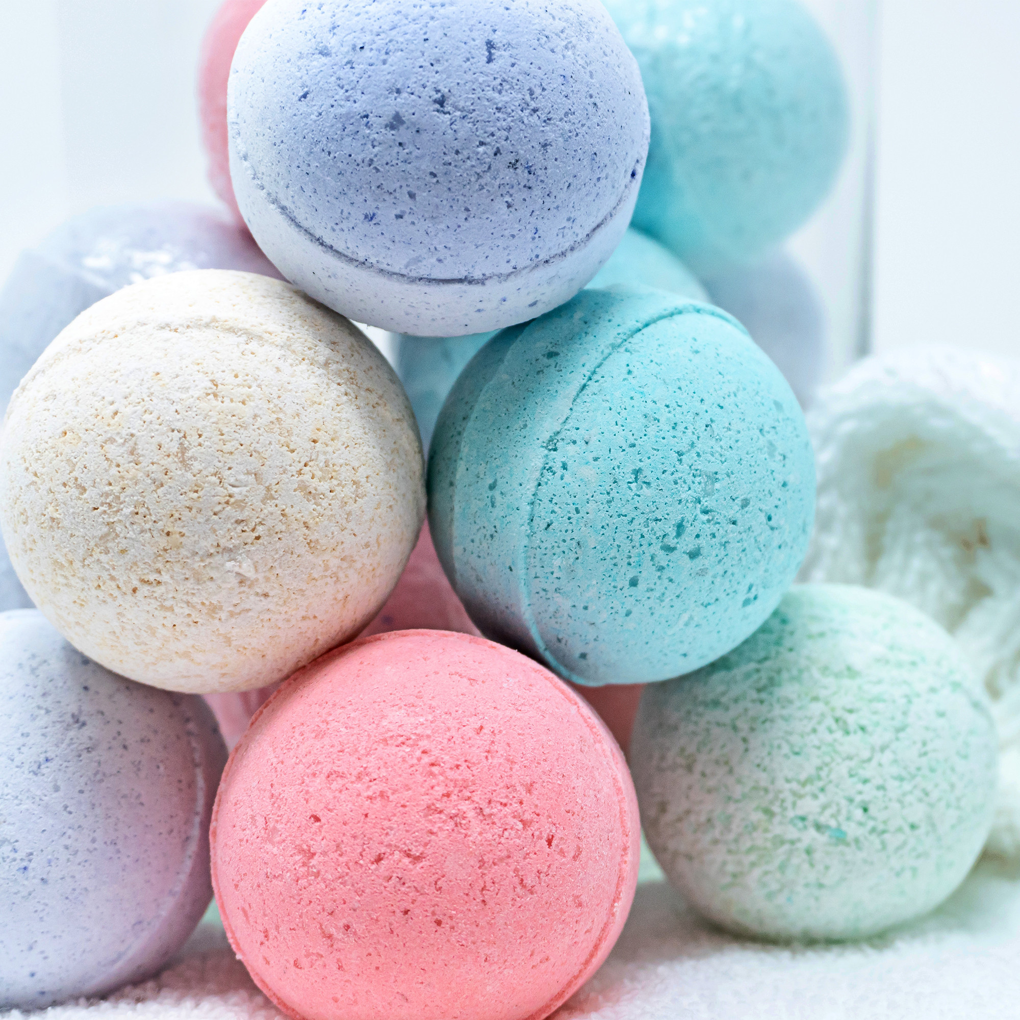 Lavender Chamomile Bath Fizzies | Vitabath Bath & Body