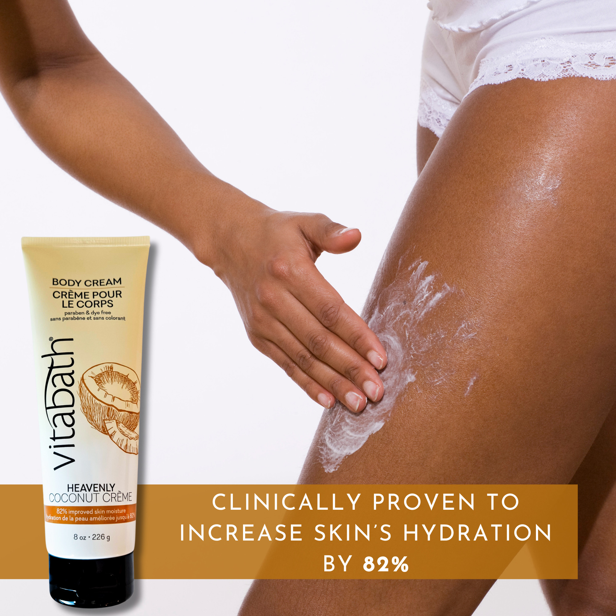 Heavenly Coconut Crème Body Cream | Vitabath Bath and Body